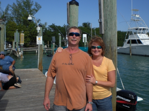 Susan & I in Key Largo