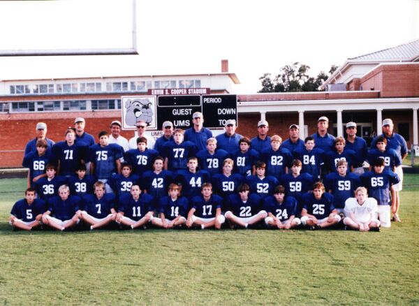 The Mobile Street Blues.  That's me (#52) in the second row.