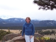 Susan in the Rocky Mountain National Park