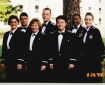 Susan classmates in Mess Dress Uniforms at Commissioned Officer Training