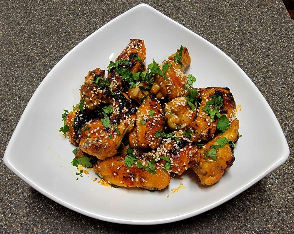 Honey Sriracha Wings