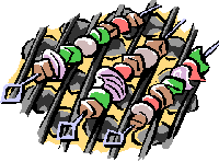 Chicken on a stick