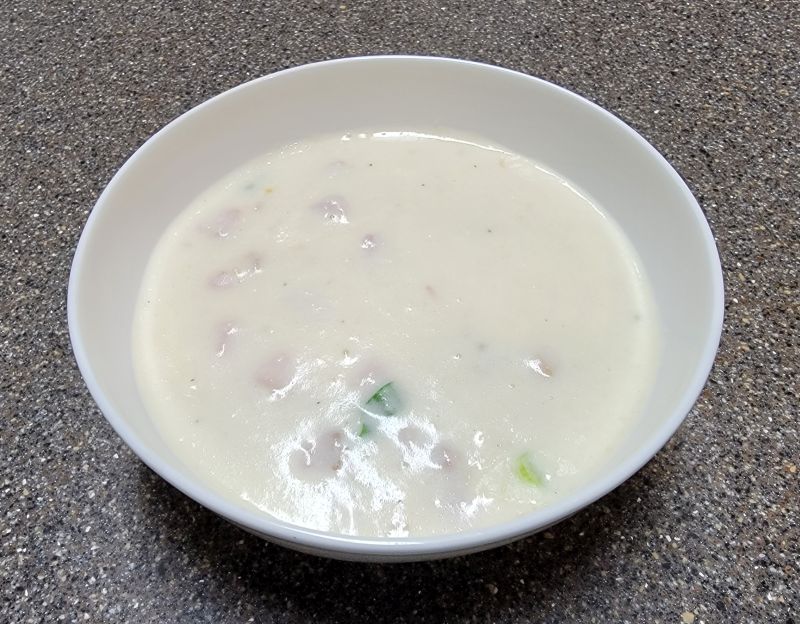 Ham, Swiss Cheese, & Potato Soup