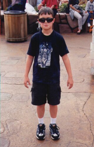 Logan after Popeye's Bilge Rat Barges